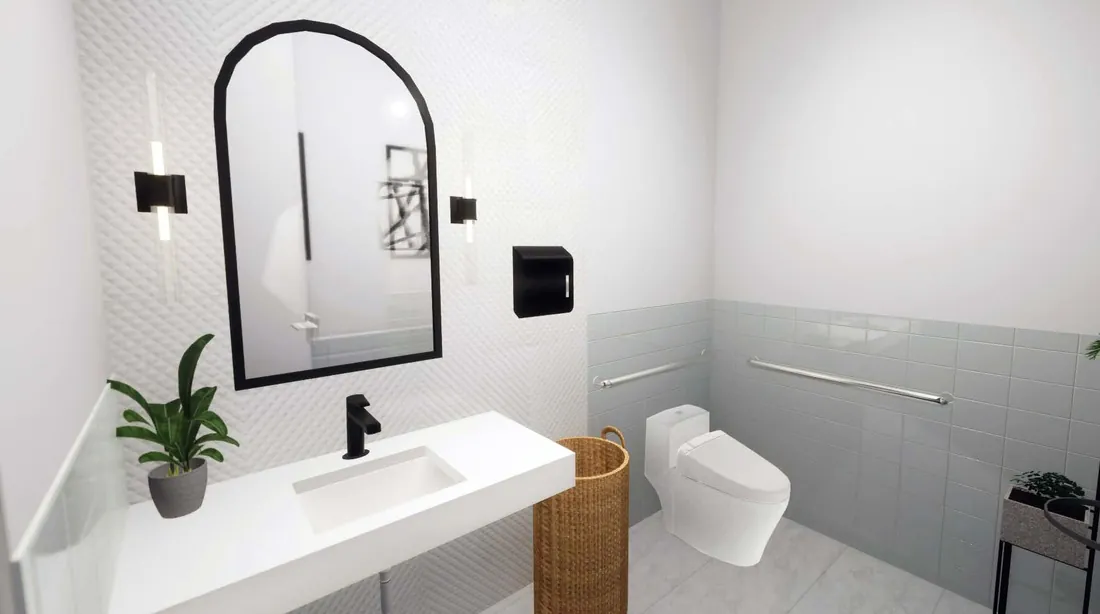 Clarice Dental: Restroom