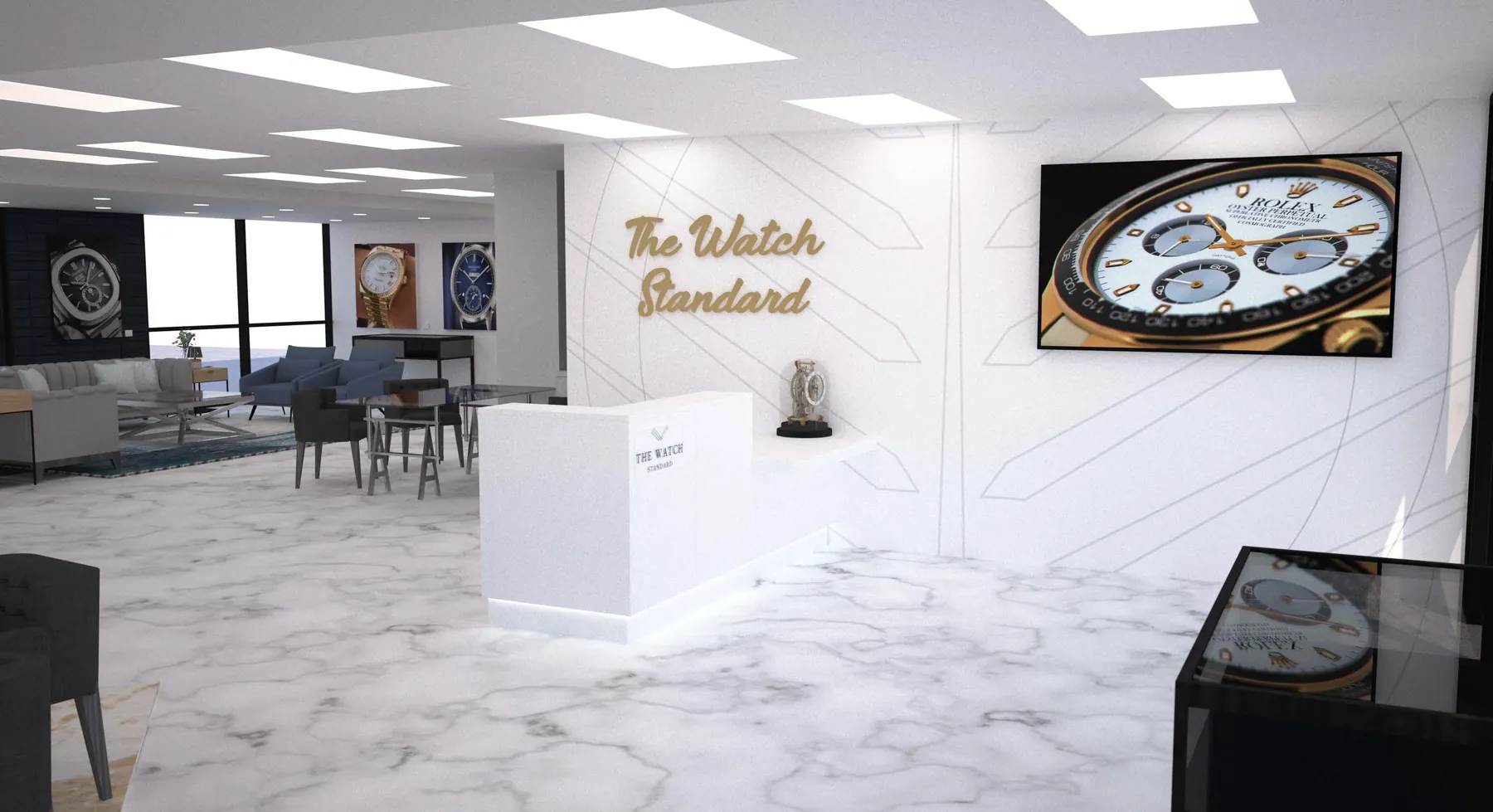 The Watch Standard: Reception and wall graphic