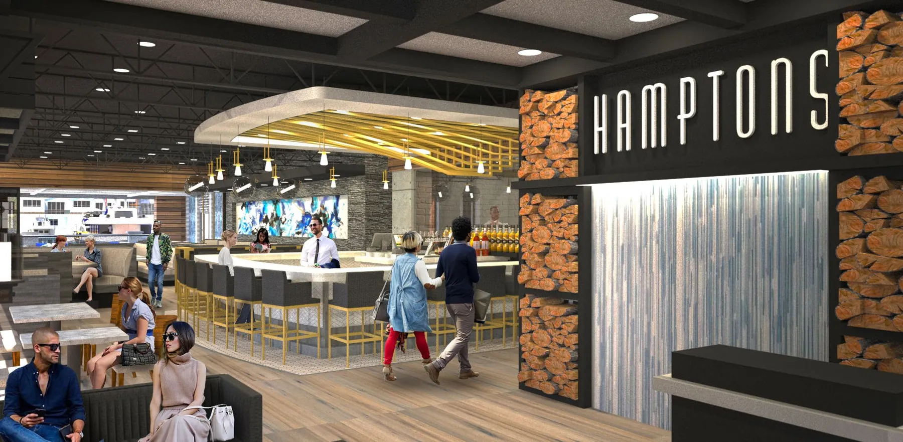 Vue Hamptons: Entrance