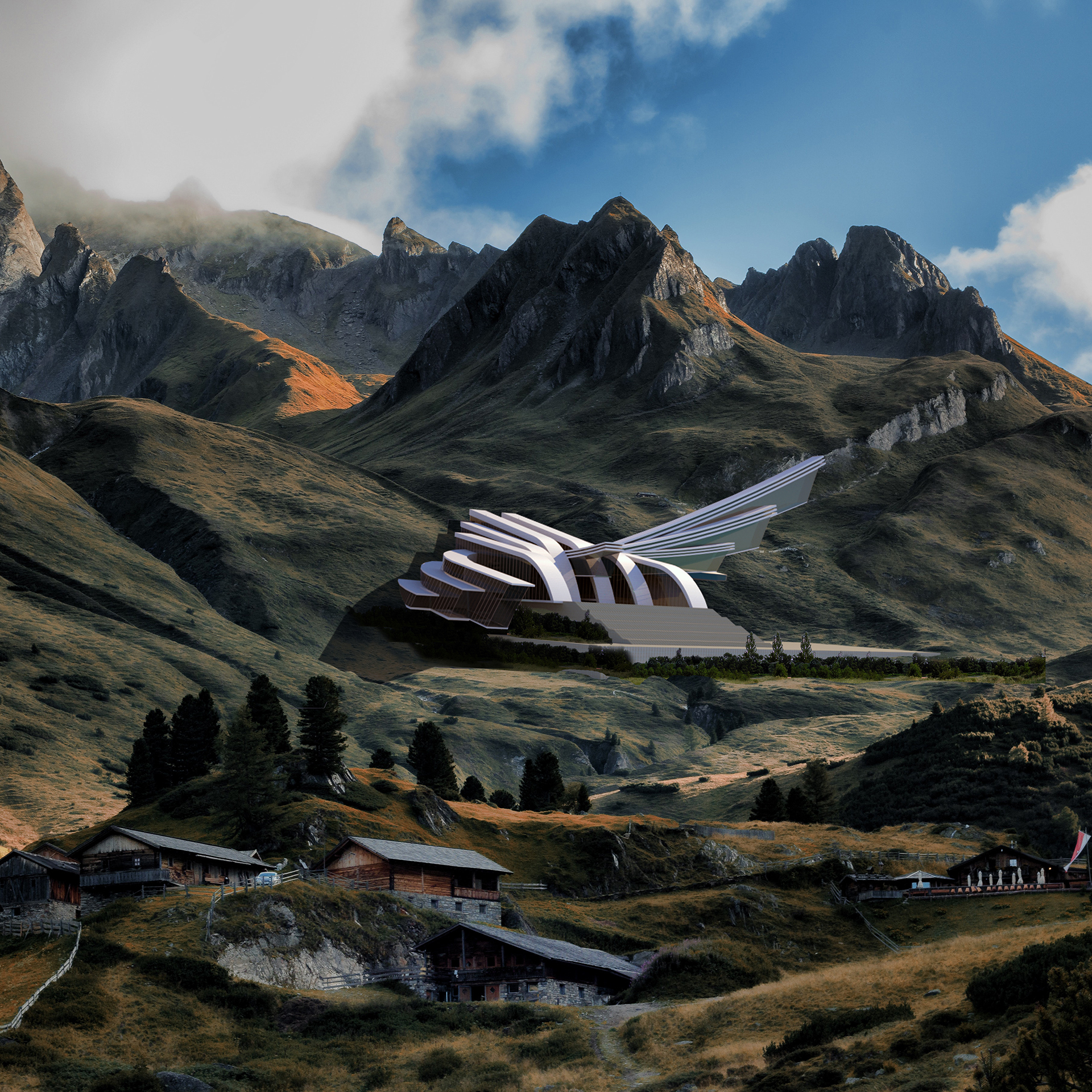 Mountain Range Residence